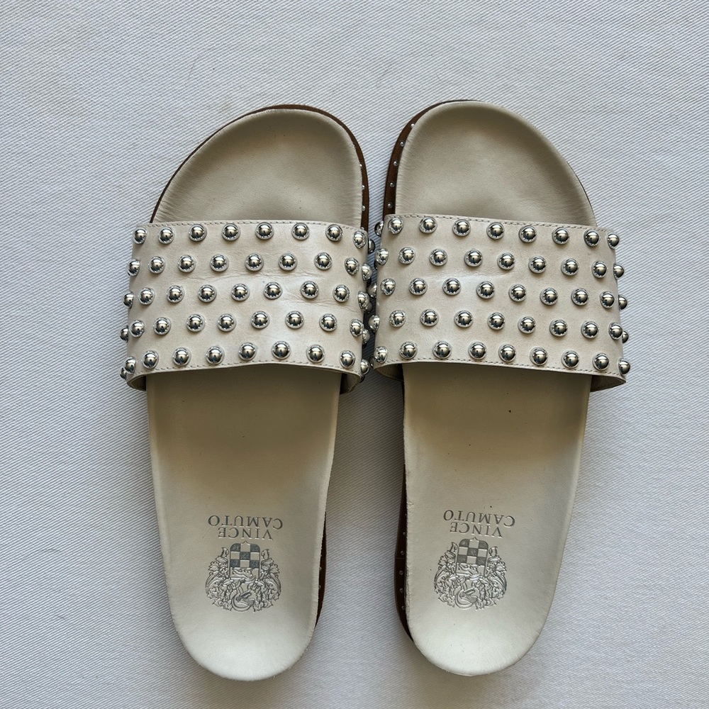 Vince Camuto Kortlen Studded Slides